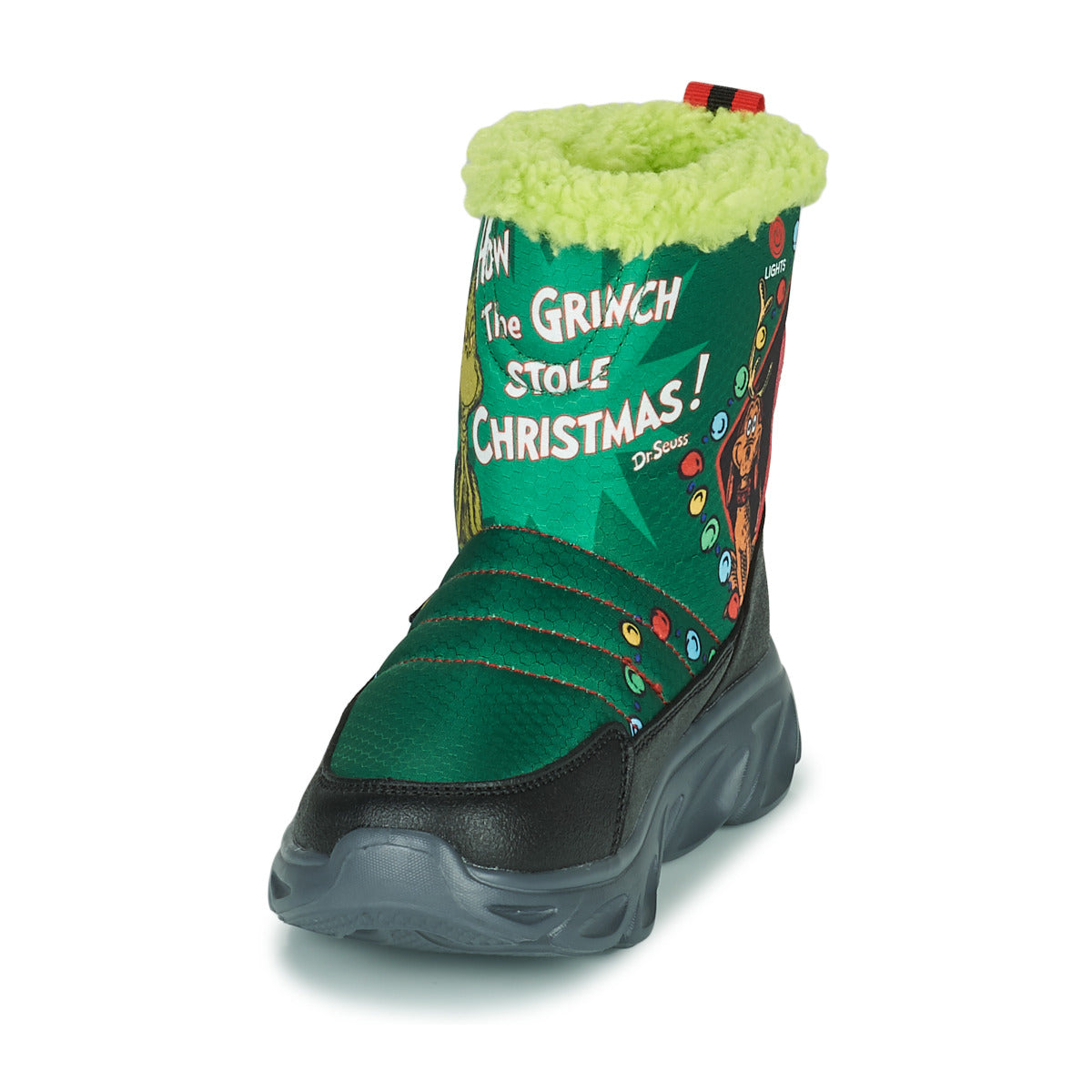 Stivaletti bambini ragazzo Skechers  HYPNO-FLASH 3.0  Verde