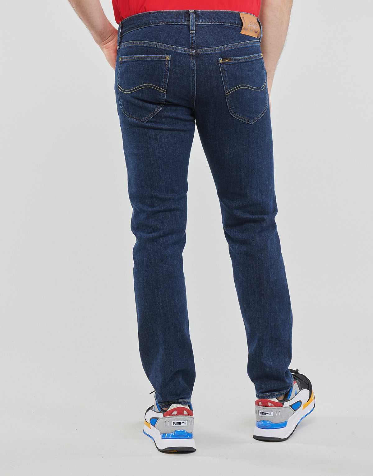 Jeans Uomo Lee  Daren zip  Blu