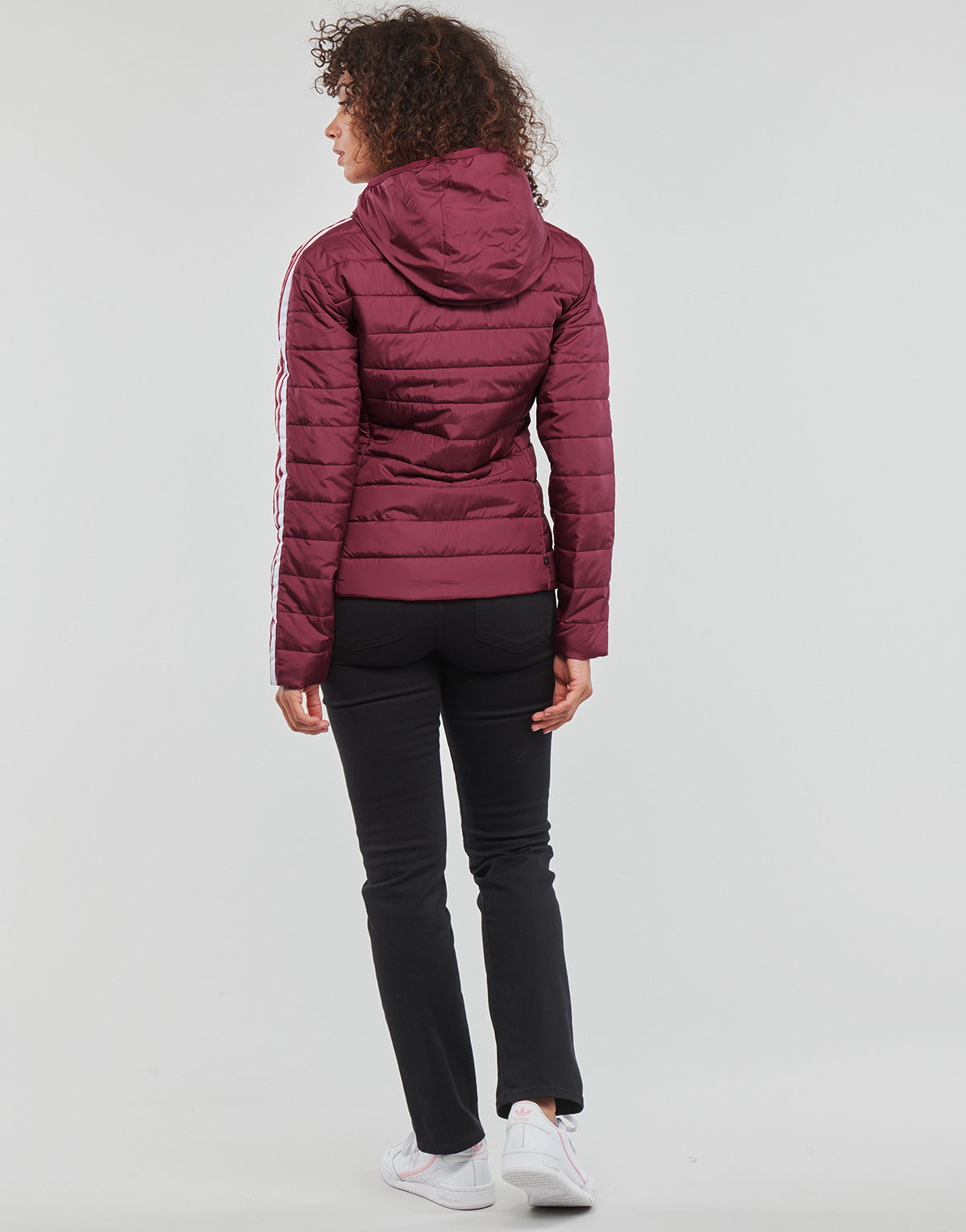 Piumino Donna adidas  SLIM JACKET  Bordeaux