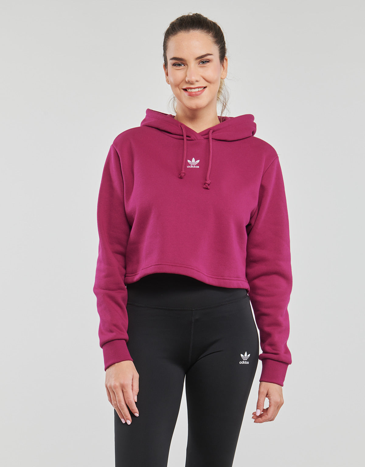 Felpa Donna adidas  HOODIE  Bordeaux