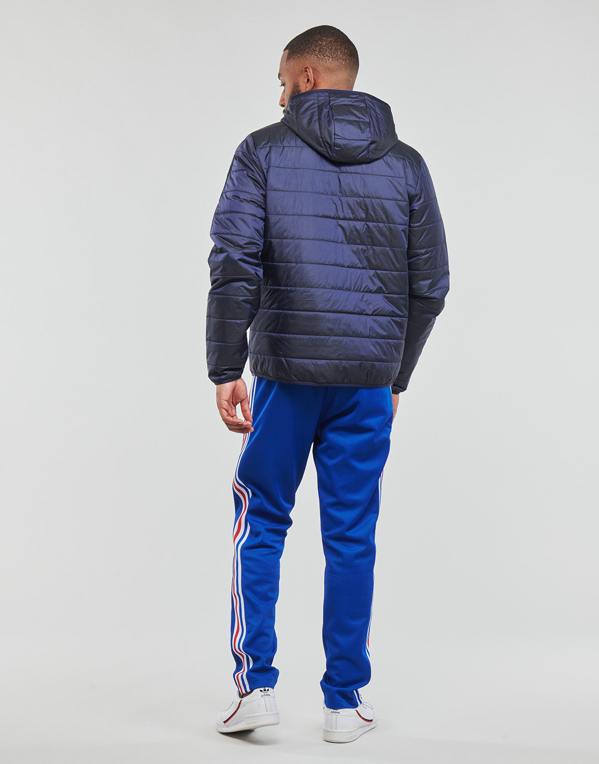 Piumino Uomo adidas  PAD HOODED PUFF  Marine