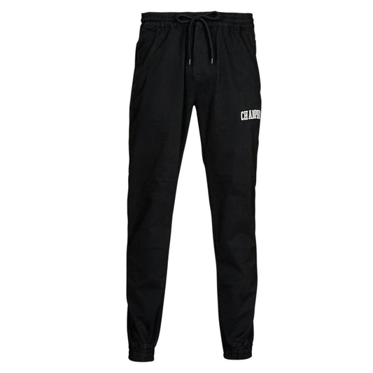 Pantaloni Sportivi Uomo Champion  WT New Peached Heavy Washed Stretch Cotton Twill  Nero