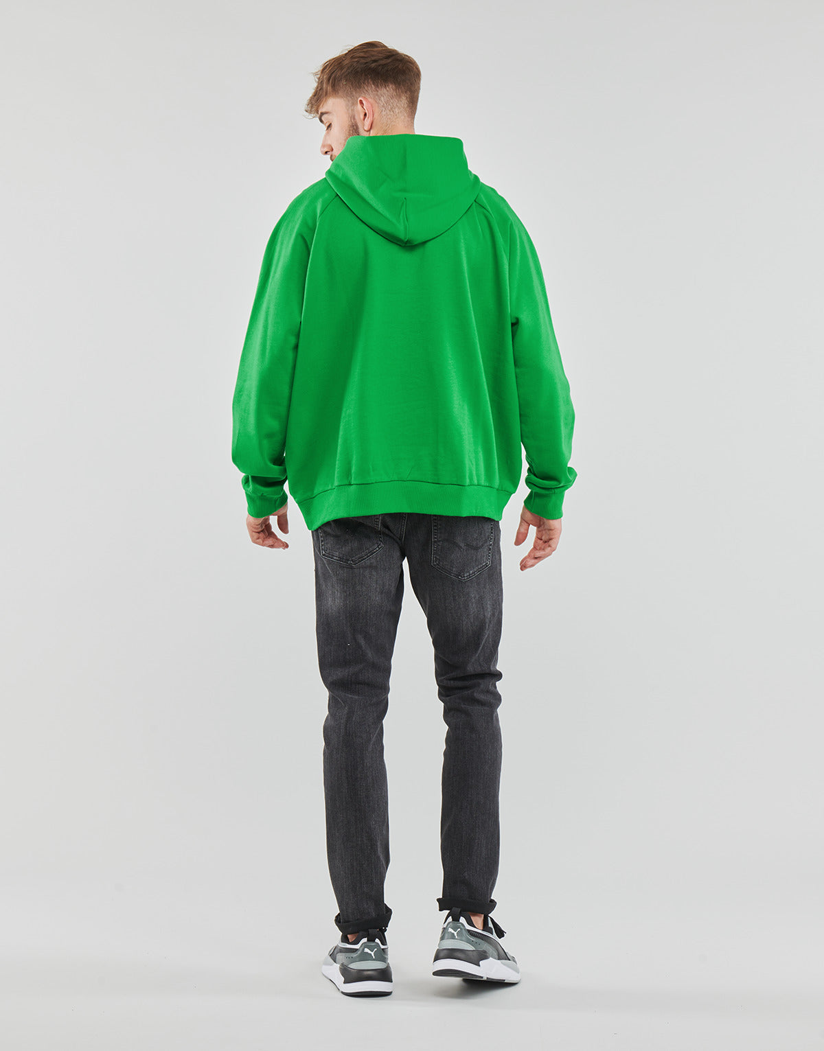 Felpa Uomo Ellesse  GIORDANO HOODY  Verde