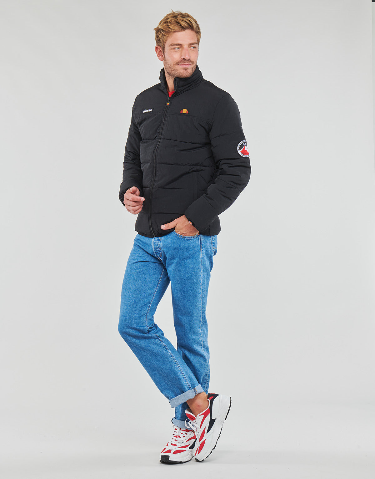 Piumino Uomo Ellesse  NEBULA JACKET  Nero