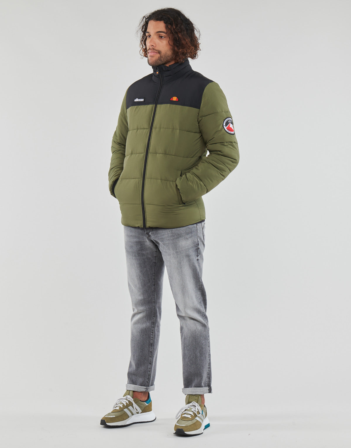 Piumino Uomo Ellesse  NEBULA JACKET  Kaki