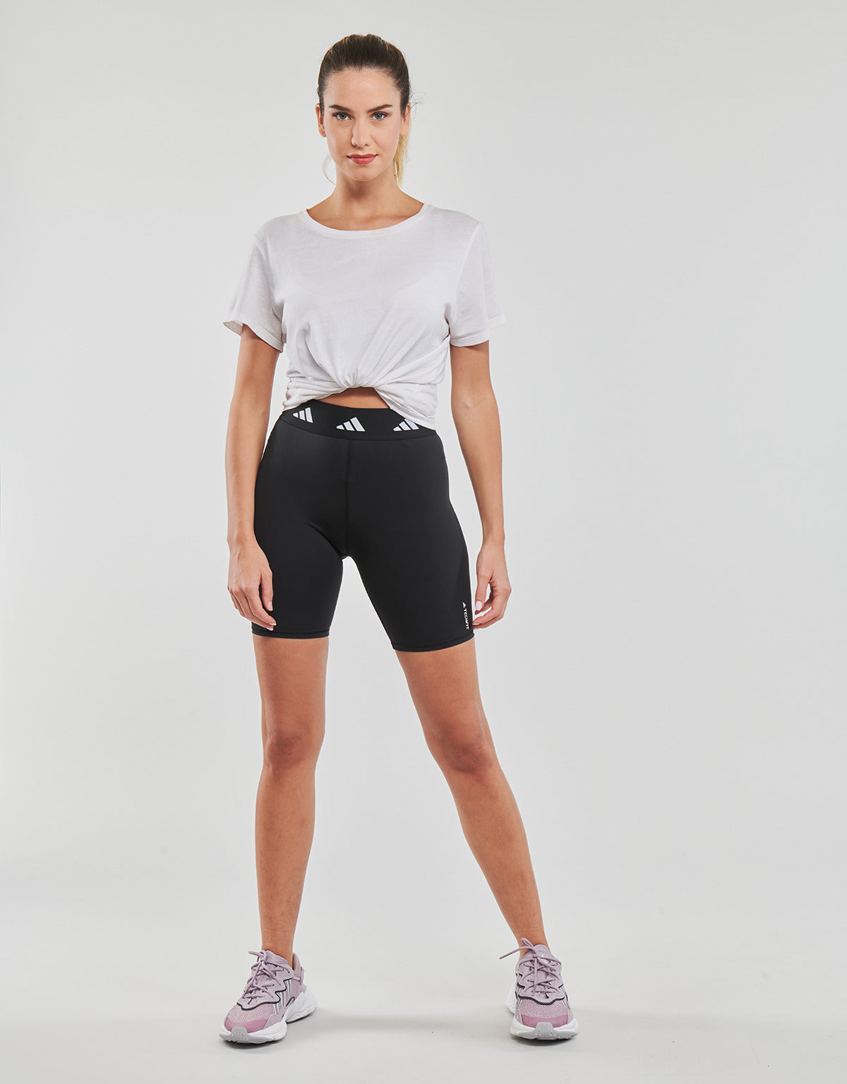 Collant Donna adidas  TF BIKE SHO T  Nero