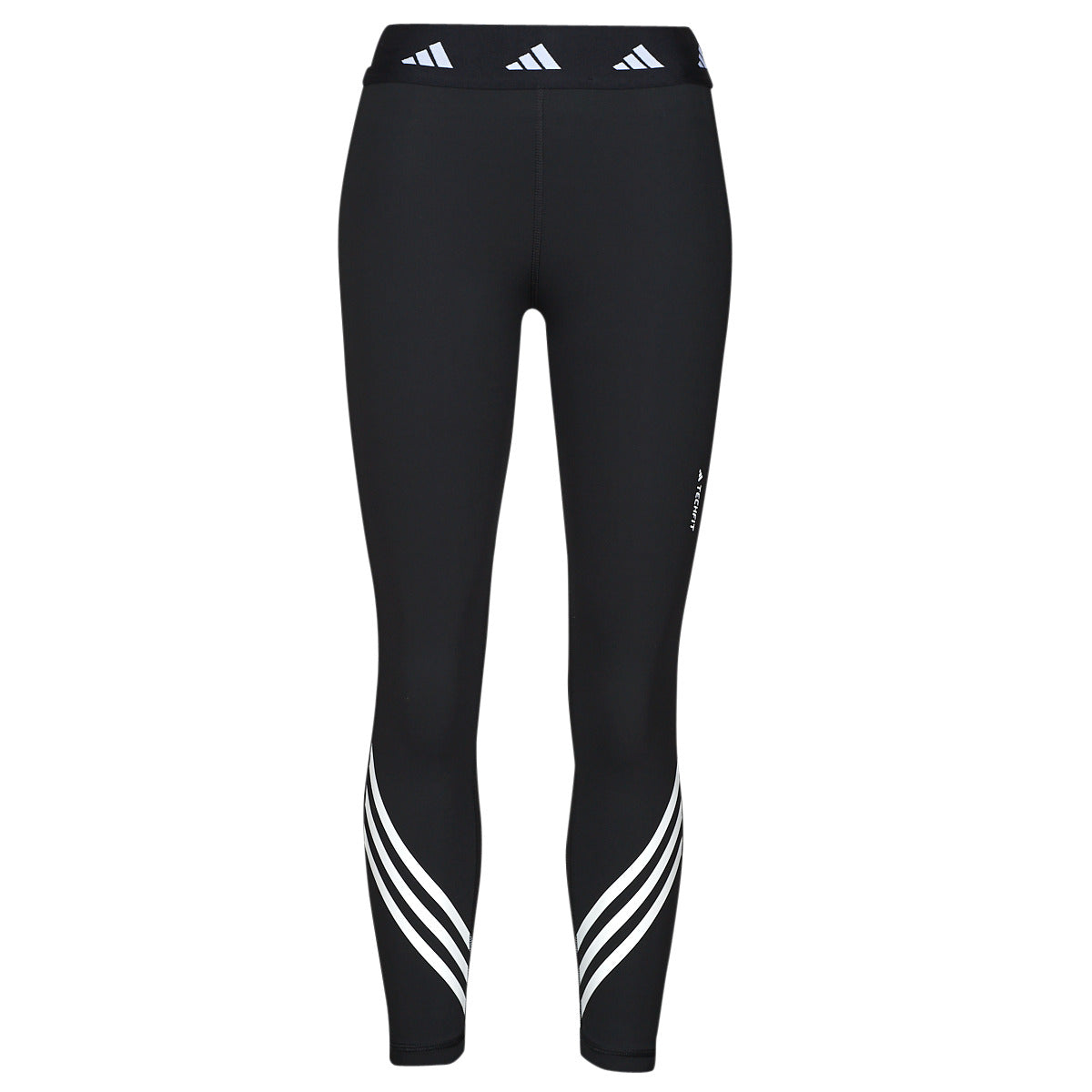 Collant Donna adidas  TF 3S 7/8 T  Nero