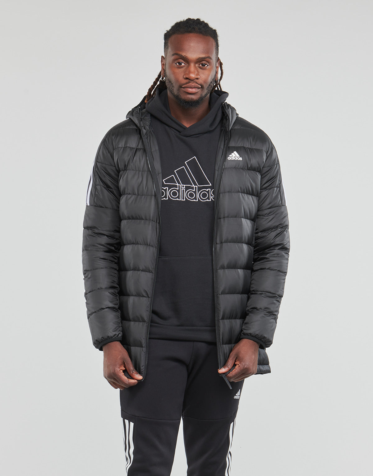 Piumino Uomo adidas  ESS DOWN PARKA  Nero