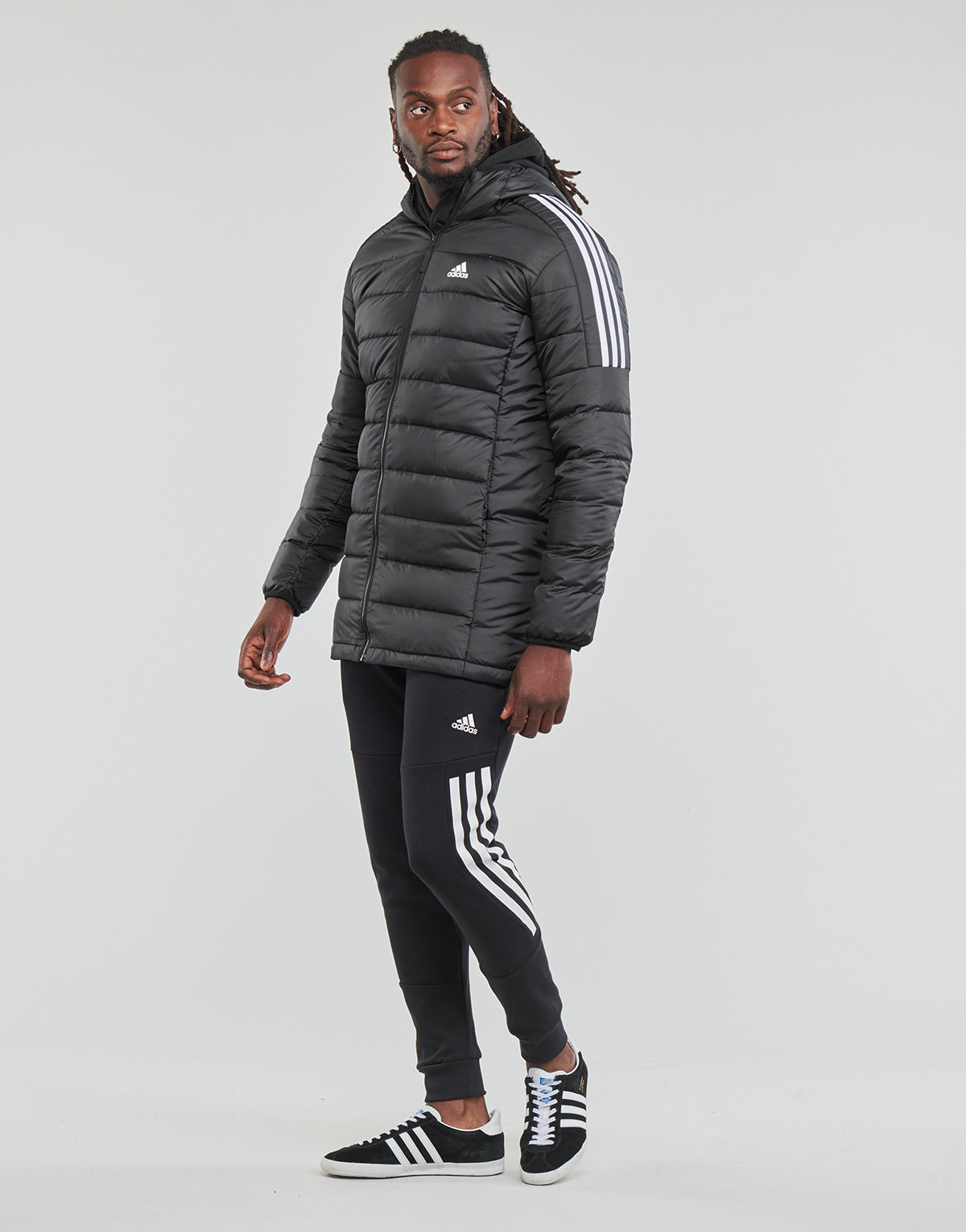 Piumino Uomo adidas  ESS DOWN PARKA  Nero