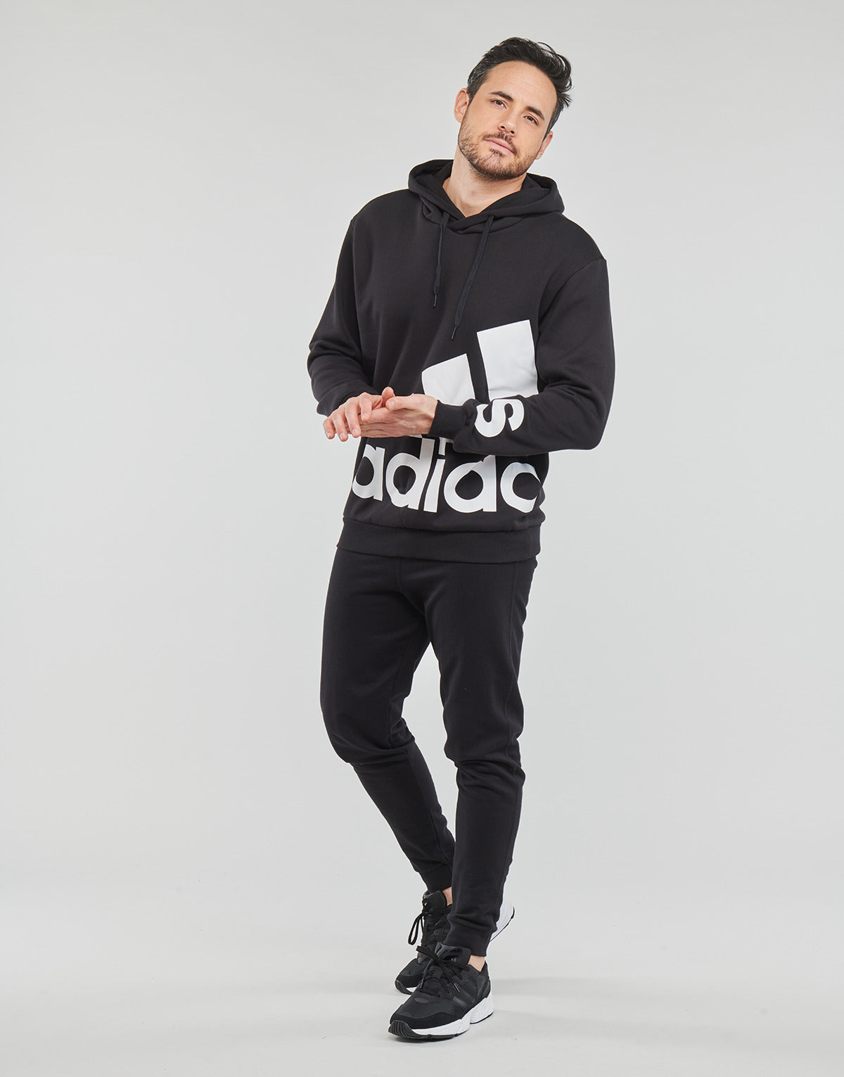 Felpa Uomo adidas  M GL HD  Nero