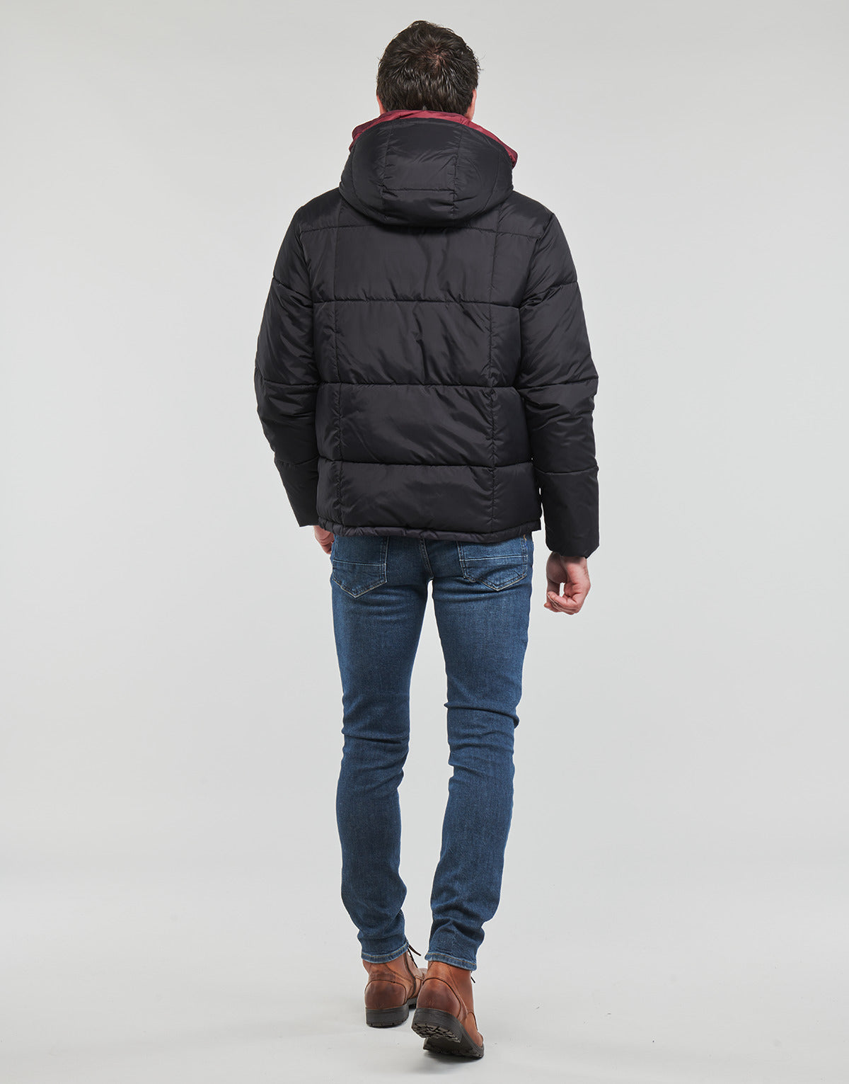 Piumino Uomo Scotch & Soda  Hooded Puffer Jacket  Nero