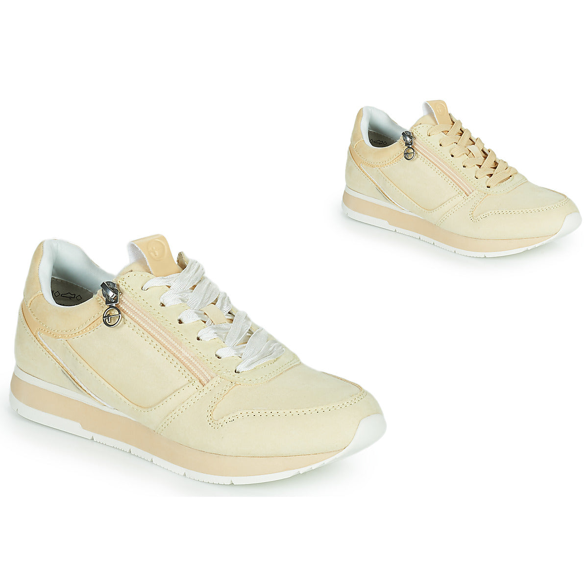 Sneakers basse Donna Tamaris  -  Beige