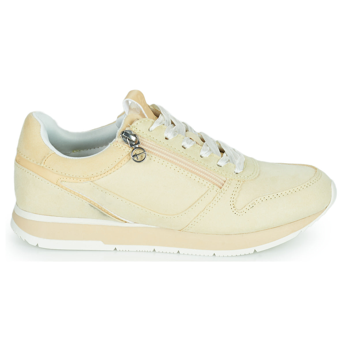 Sneakers basse Donna Tamaris  -  Beige