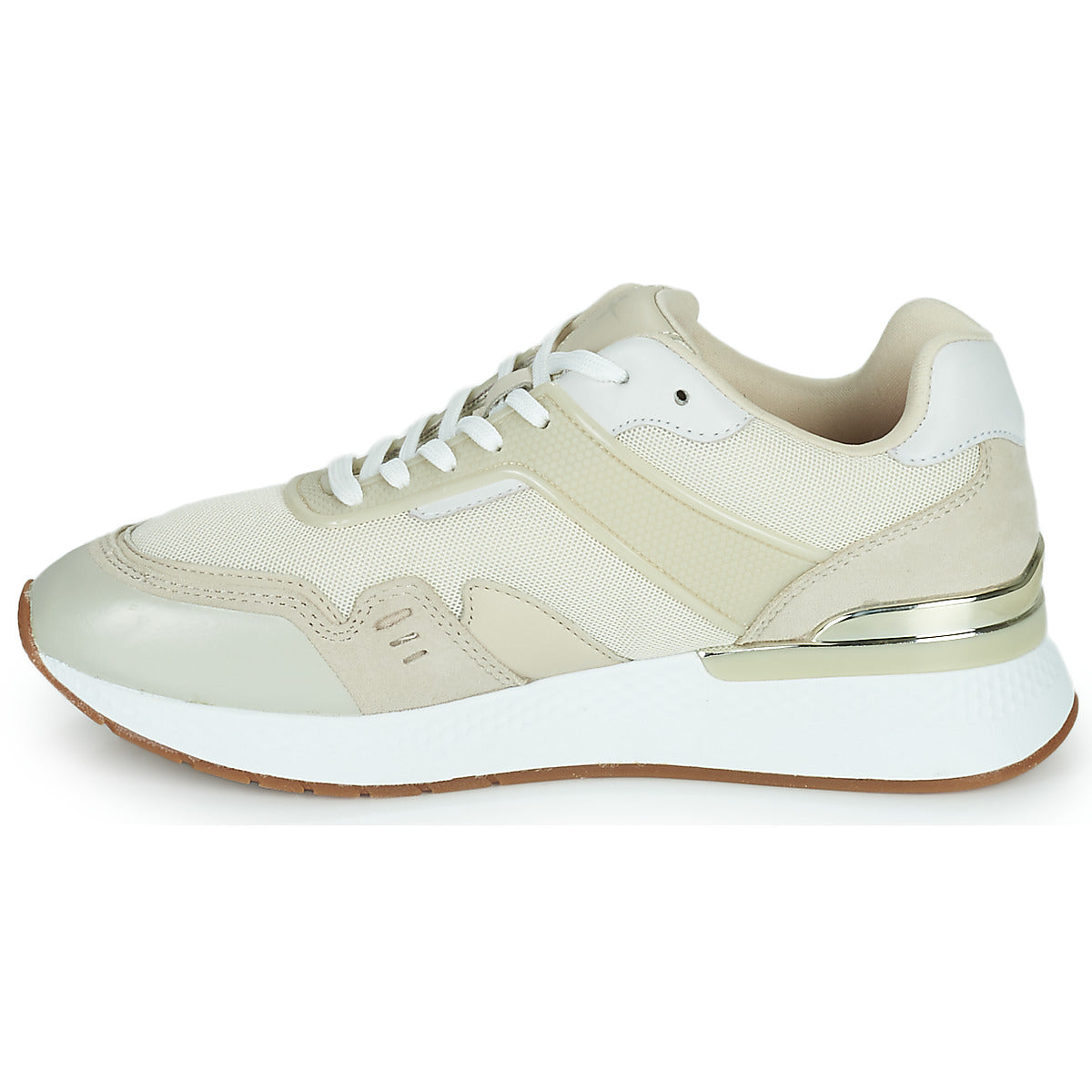 Sneakers basse Donna Tamaris  -  Beige