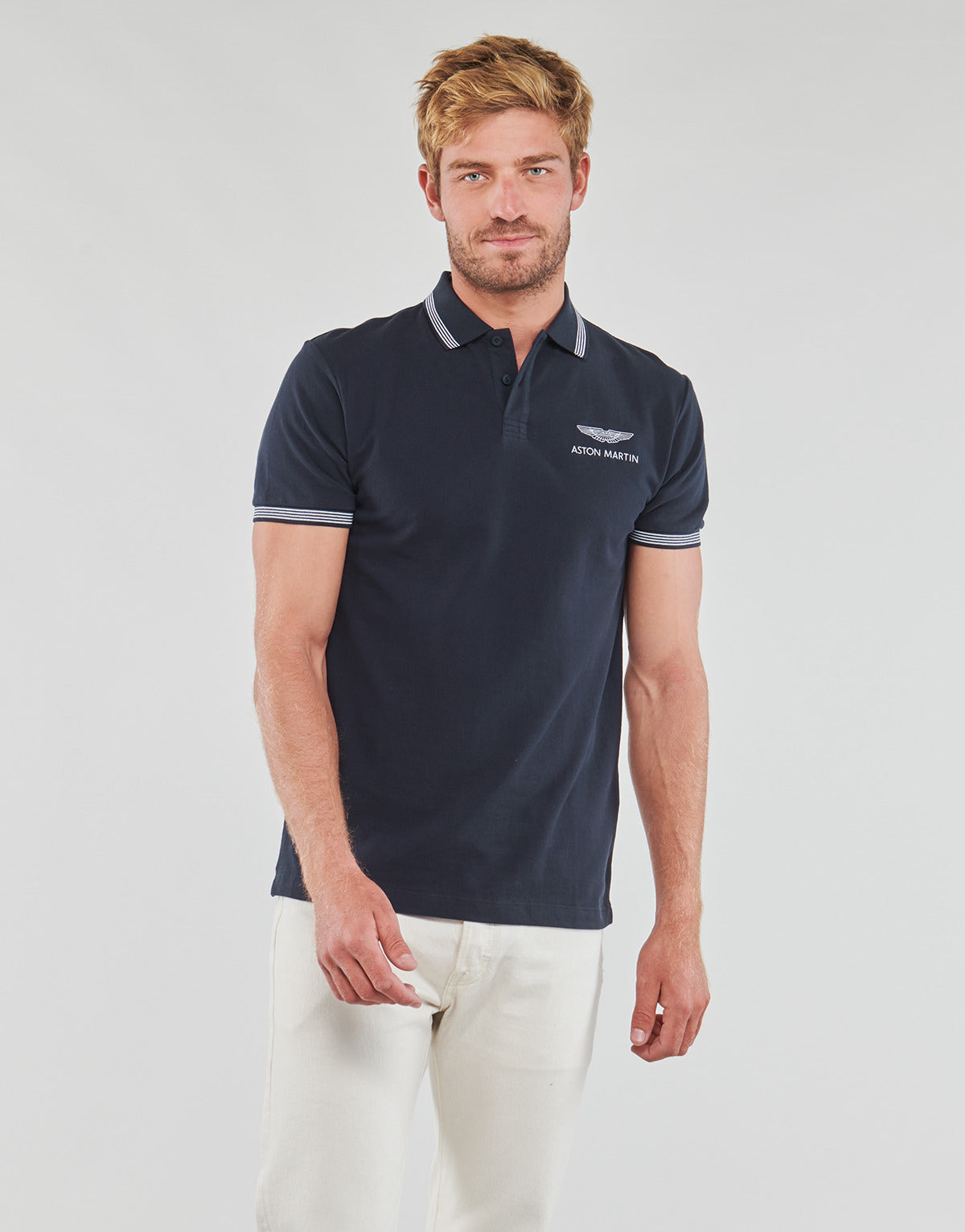 Polo Uomo Hackett  HM563032  Marine