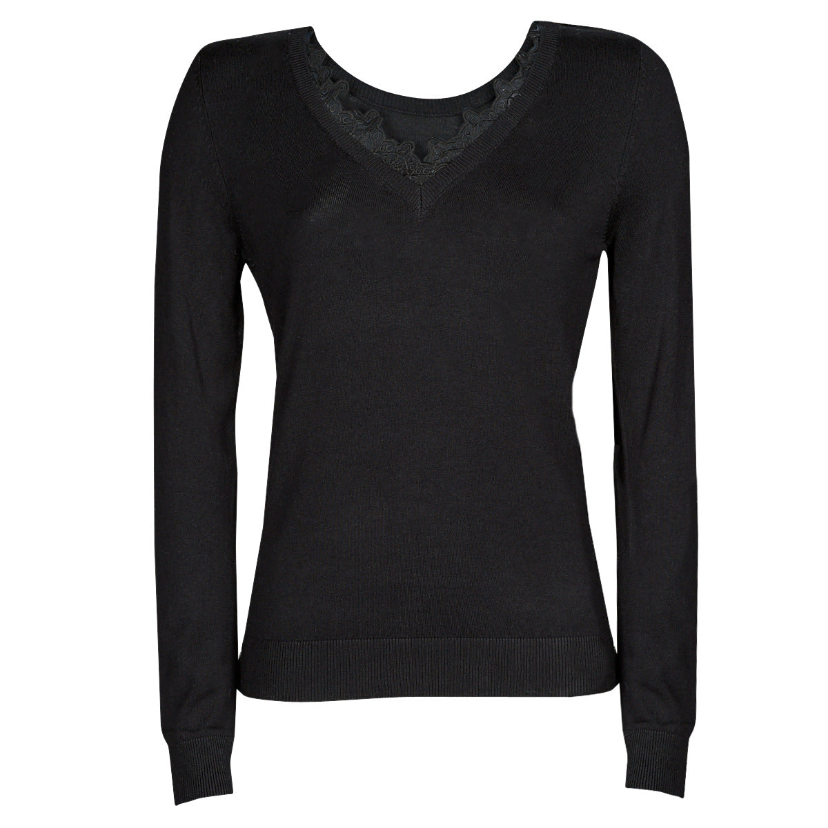 Maglione Donna Naf Naf  MAZARINE  Nero