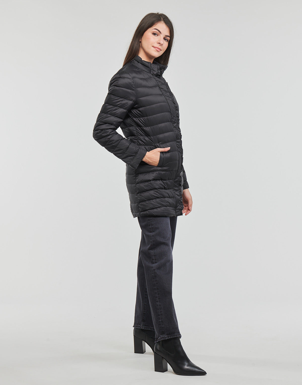 Piumino Donna Naf Naf  BUPLUMA  Nero