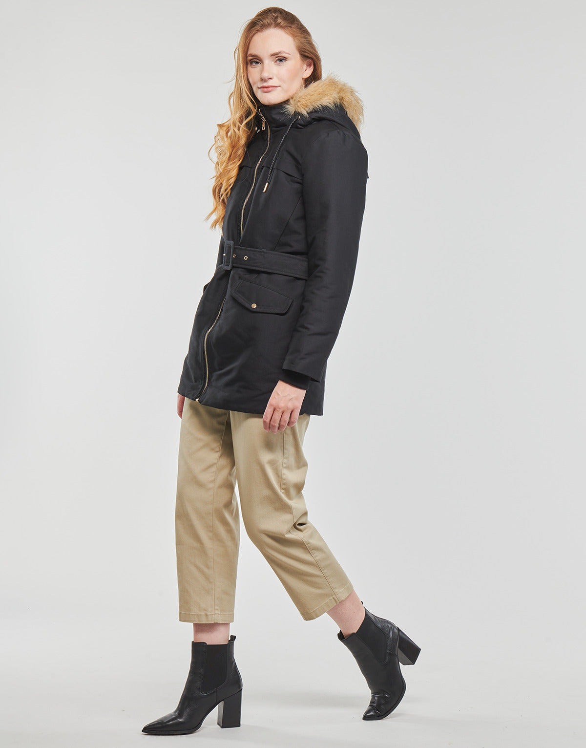 Parka Donna Esprit  F*LL*Mod Cotton  Nero