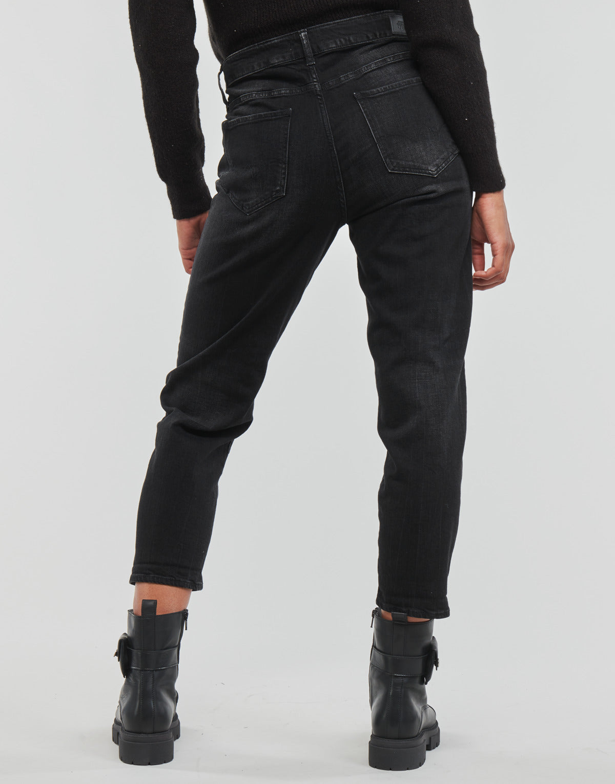 Jeans boyfriend Donna Le Temps des Cerises  COSY  Nero