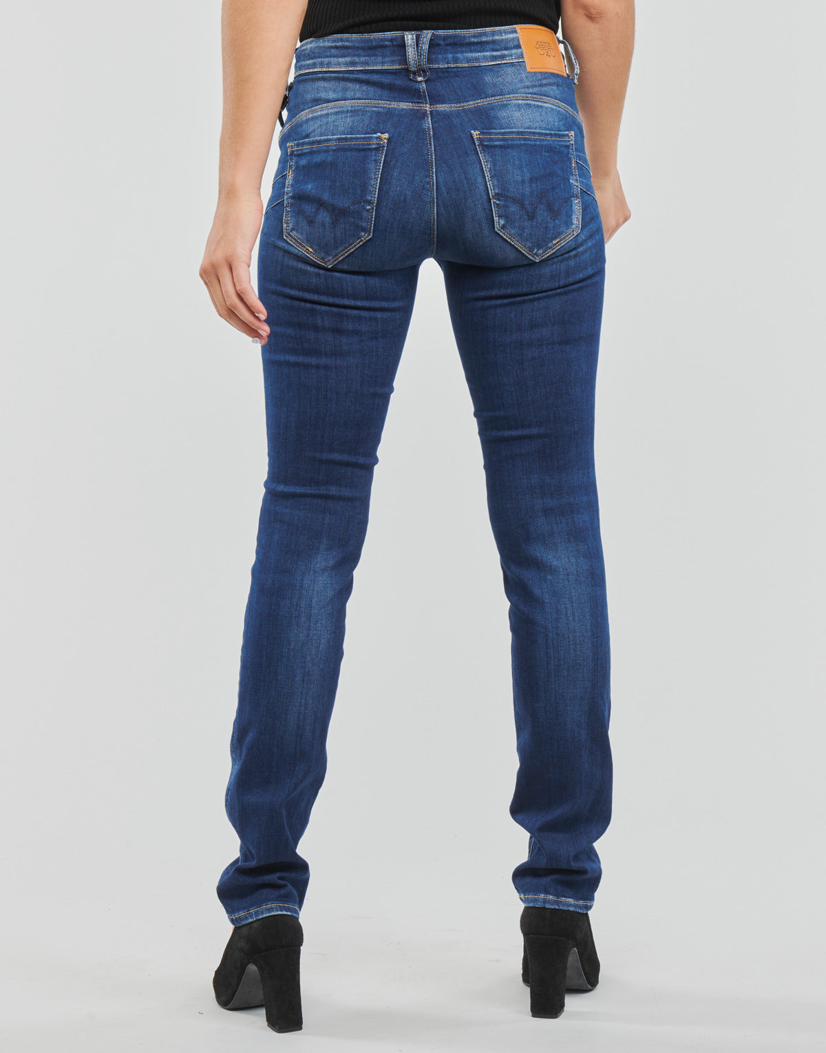 Jeans Donna Le Temps des Cerises  PULP HIGH CASAL  Blu