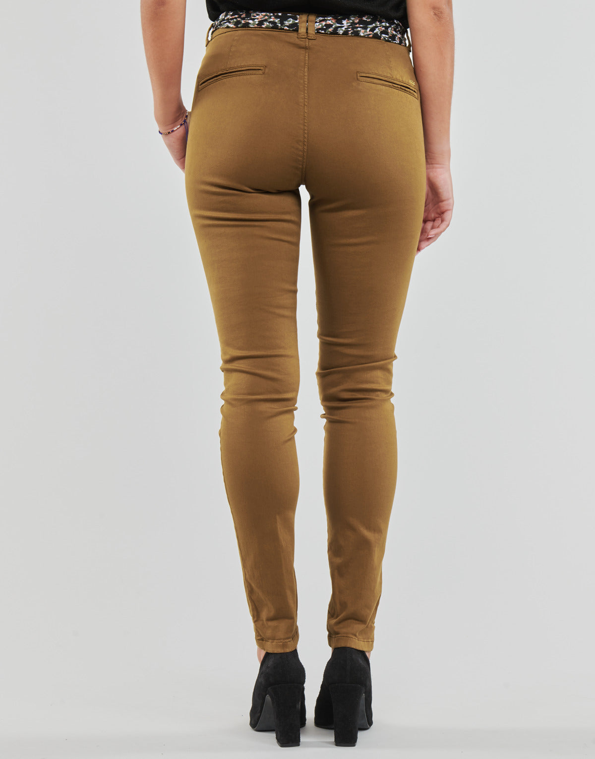 Pantalone Chino Donna Le Temps des Cerises  DYLI  Marrone