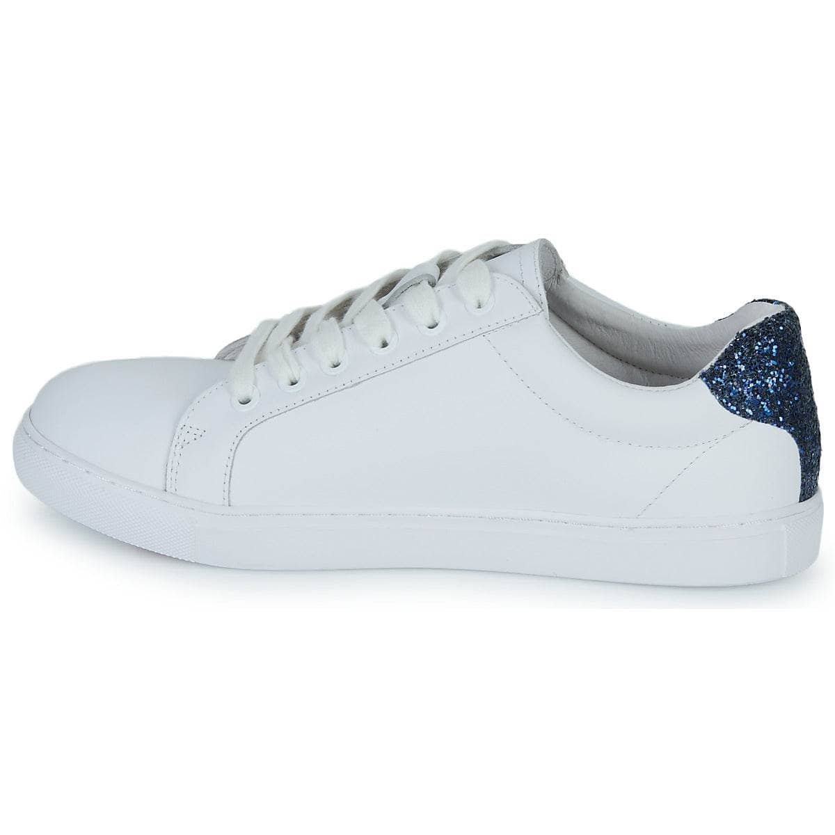 Sneakers basse Donna Bons baisers de Paname  SIMONE JE T AIME MOI NON PLUS  Bianco