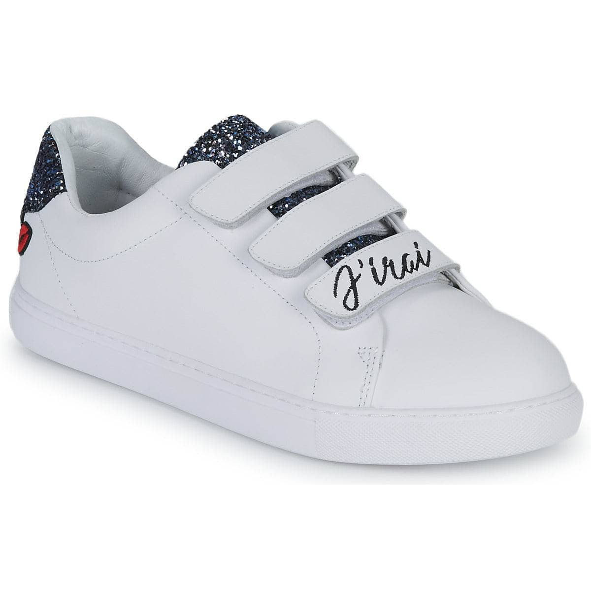 Sneakers basse Donna Bons baisers de Paname  EDITH J IRAI OU TU IRAS  Bianco