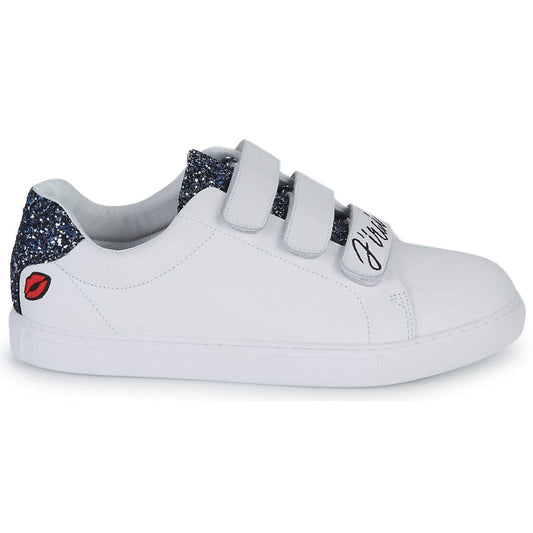 Sneakers basse Donna Bons baisers de Paname  EDITH J IRAI OU TU IRAS  Bianco