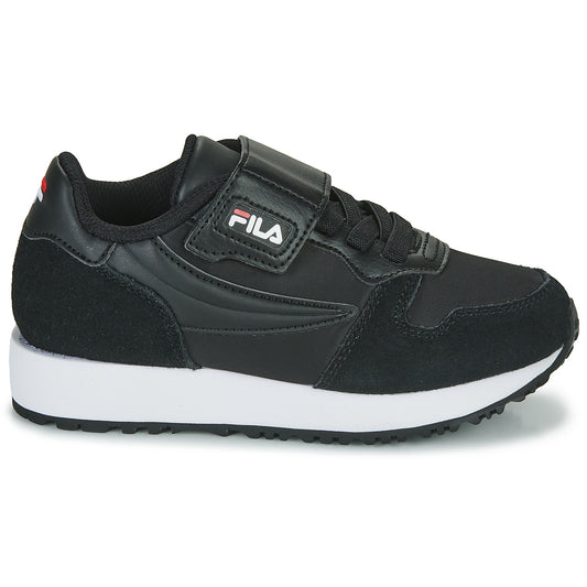 Scarpe bambini ragazza Fila  RETROQUE VELCRO  Nero