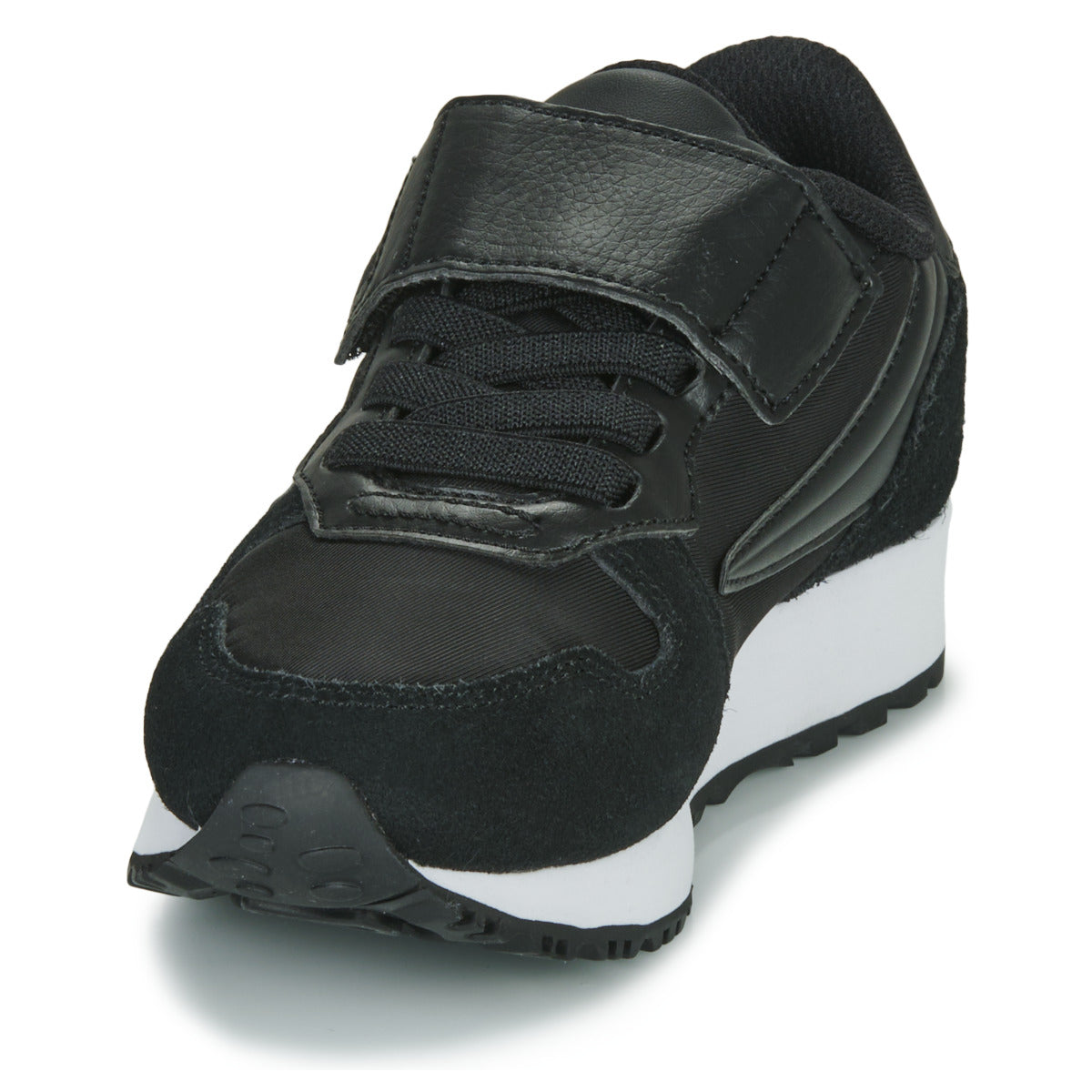 Scarpe bambini ragazza Fila  RETROQUE VELCRO  Nero