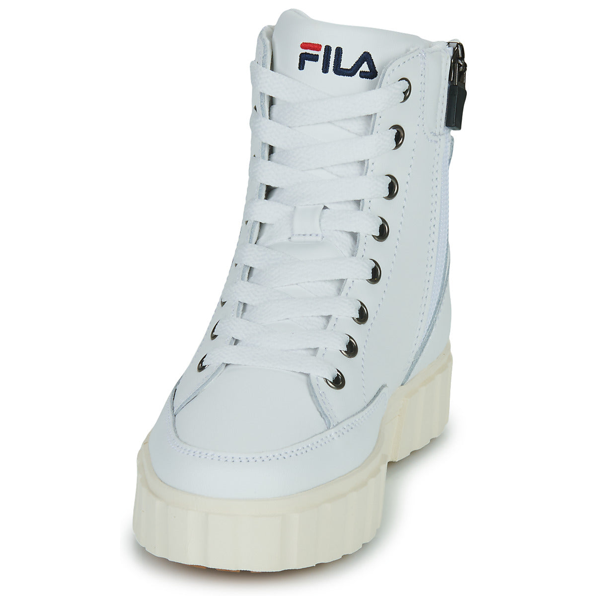 Scarpe bambini ragazzo Fila  SANDBLAST HIGH  Bianco