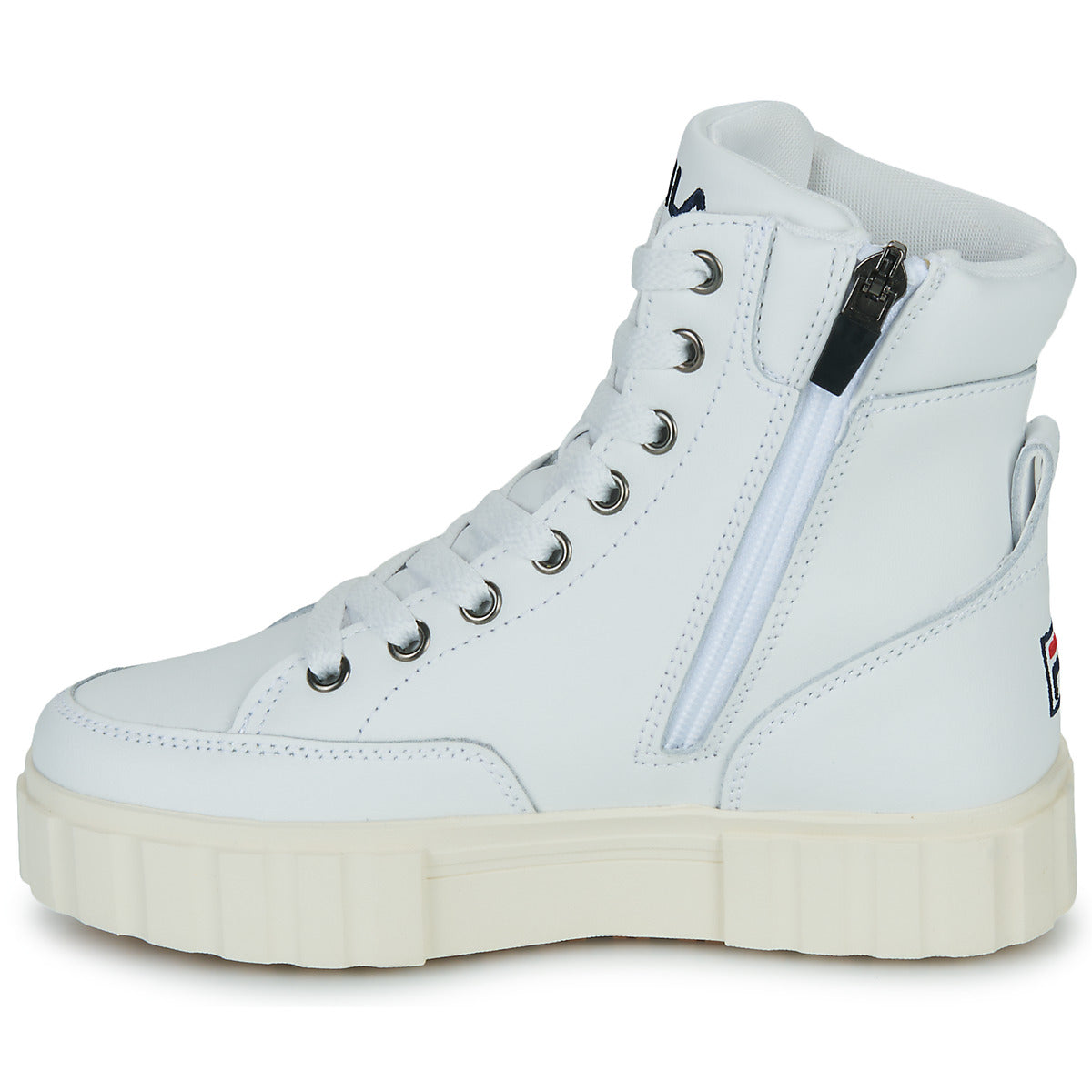 Scarpe bambini ragazzo Fila  SANDBLAST HIGH  Bianco