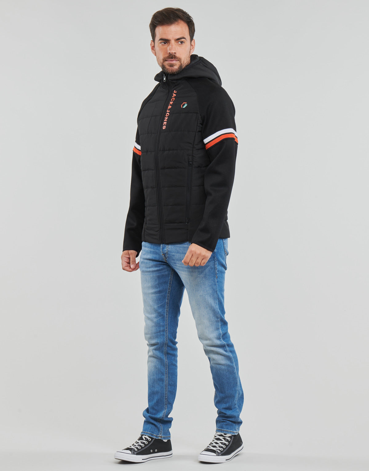 Piumino Uomo Jack & Jones  JCOLOGAN  Nero