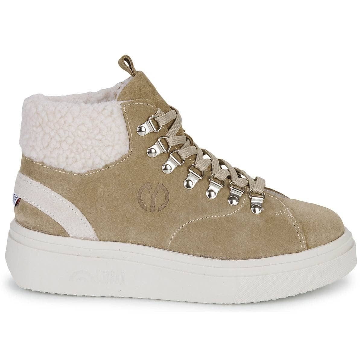 Sneakers alte Donna Yurban  GRENOBLE  Beige