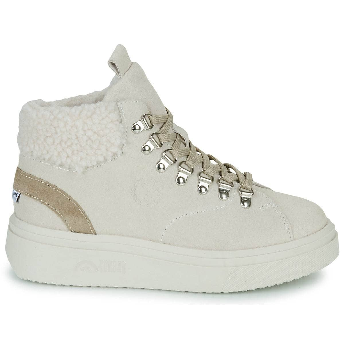 Sneakers alte Donna Yurban  GRENOBLE  Bianco