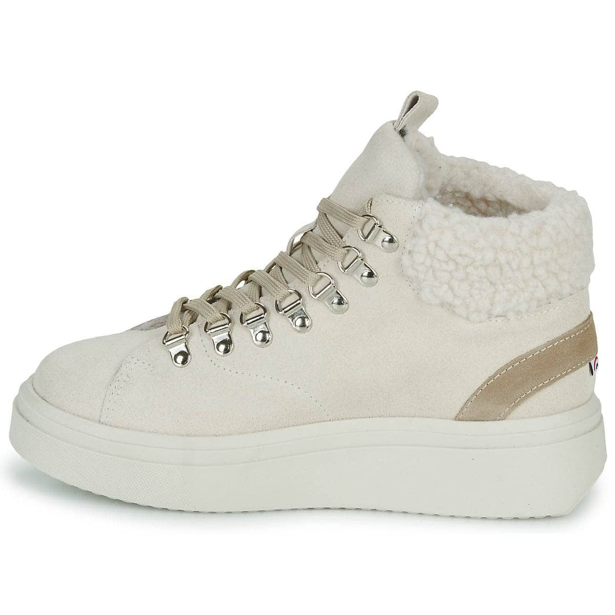 Sneakers alte Donna Yurban  GRENOBLE  Bianco