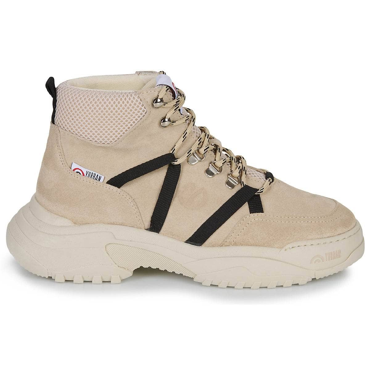 Sneakers alte Donna Yurban  PALERMO  Beige