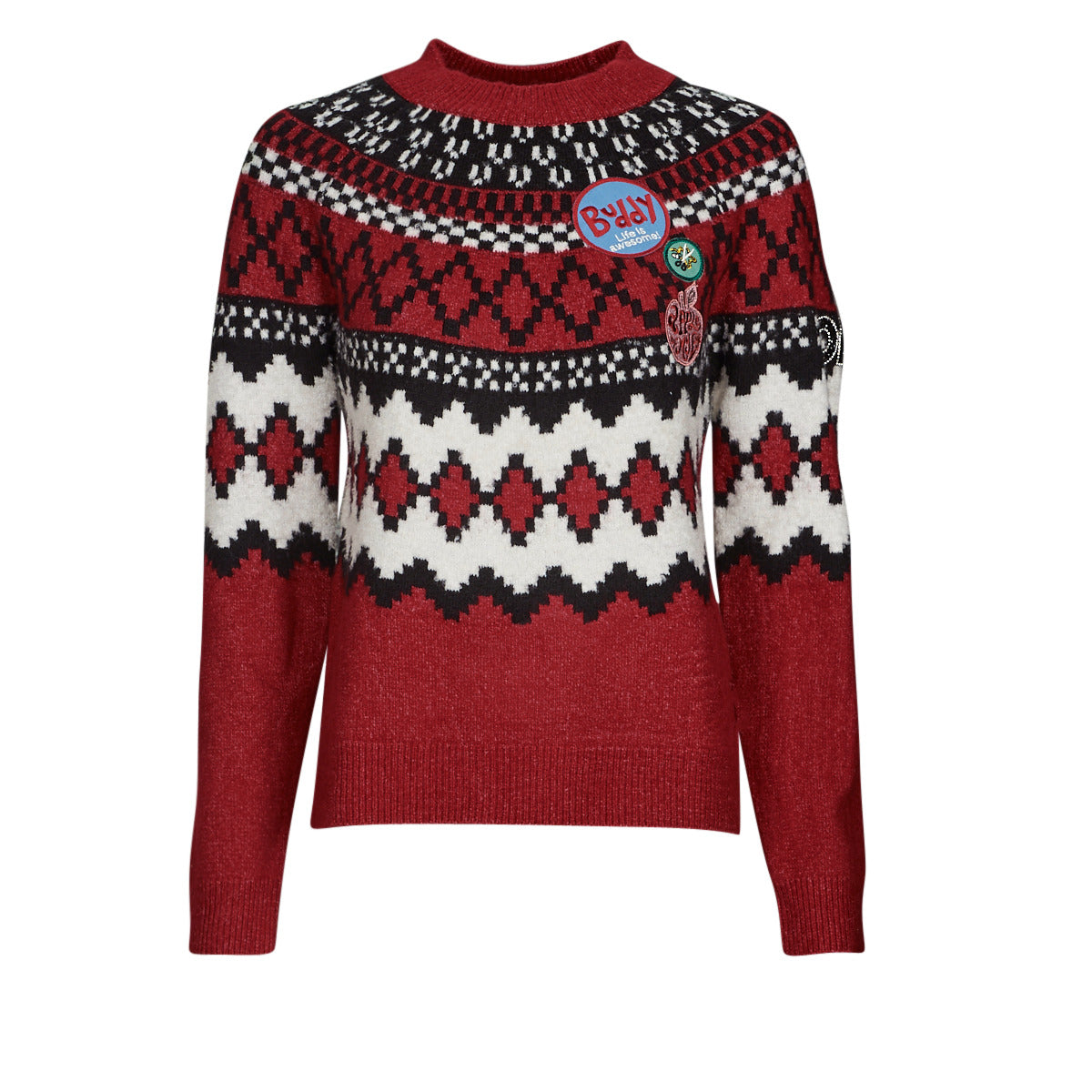 Maglione Donna Desigual  BUDDY  Rosso