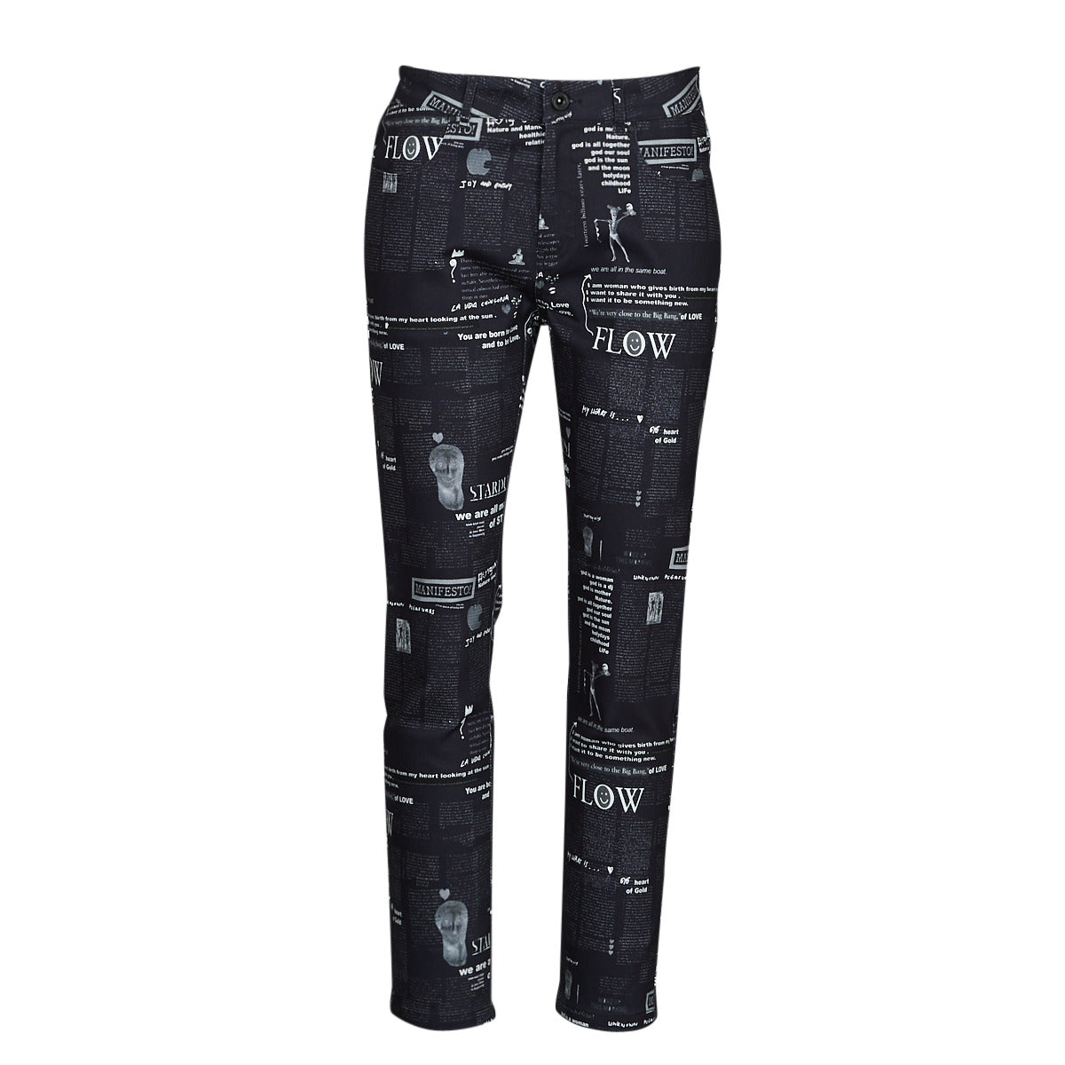 Pantalone Donna Desigual  PANT_NEWS  Nero