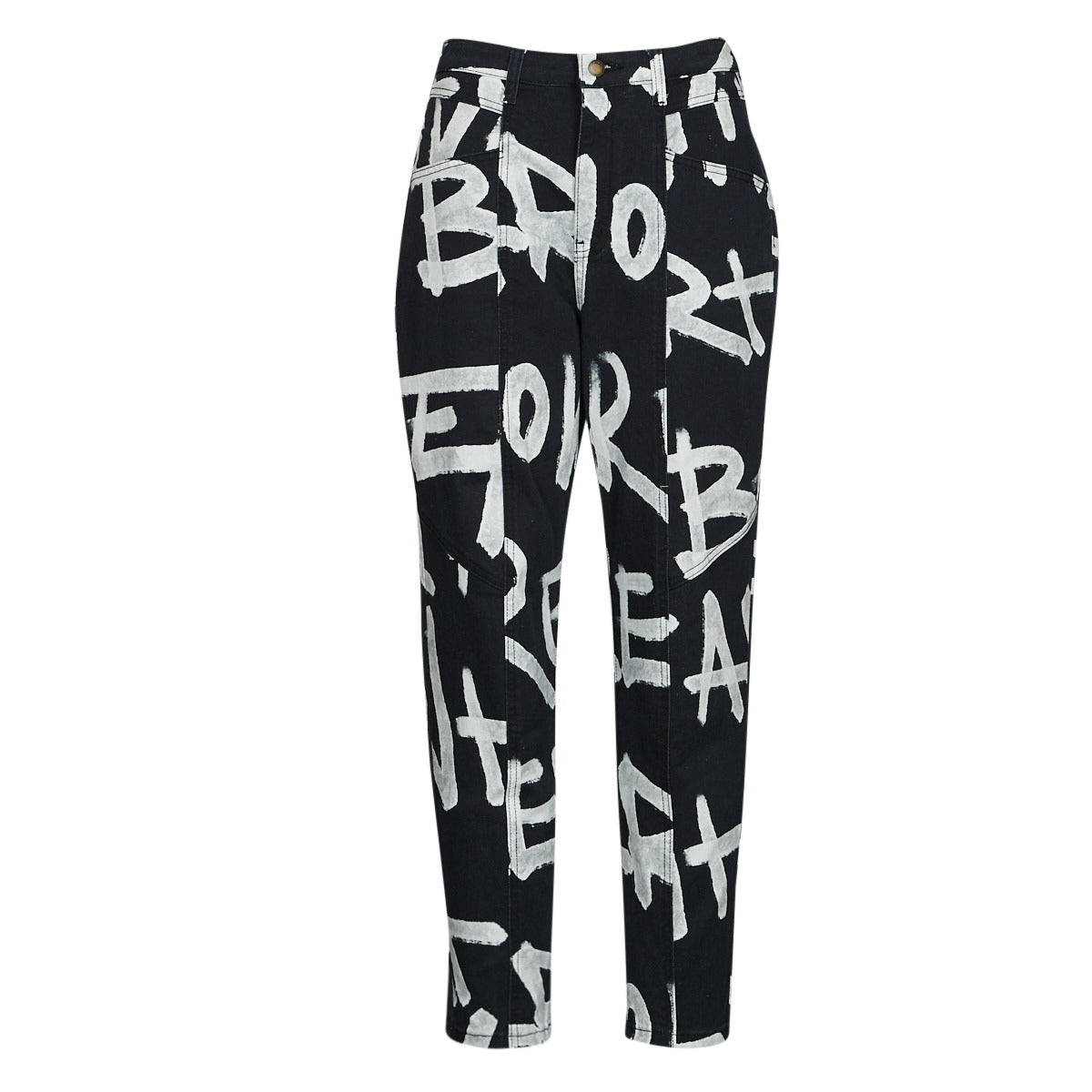 Pantalone Donna Desigual  PANT_BROCHA  Nero