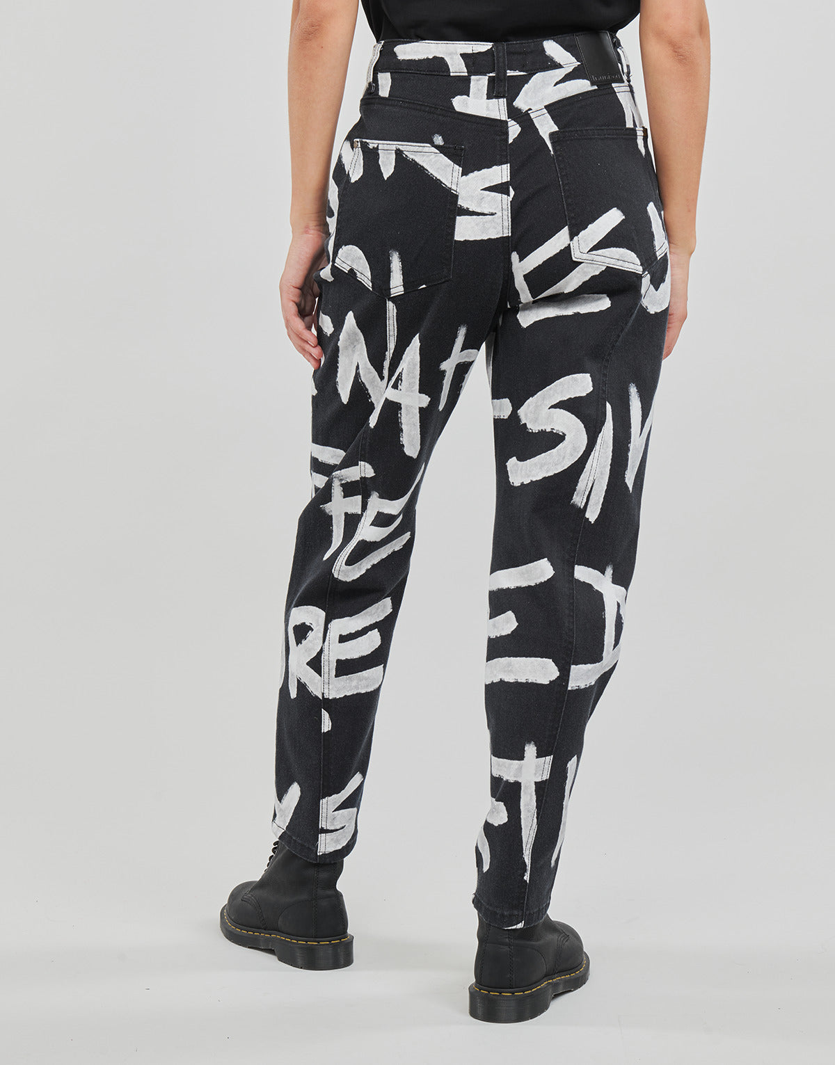 Pantalone Donna Desigual  PANT_BROCHA  Nero