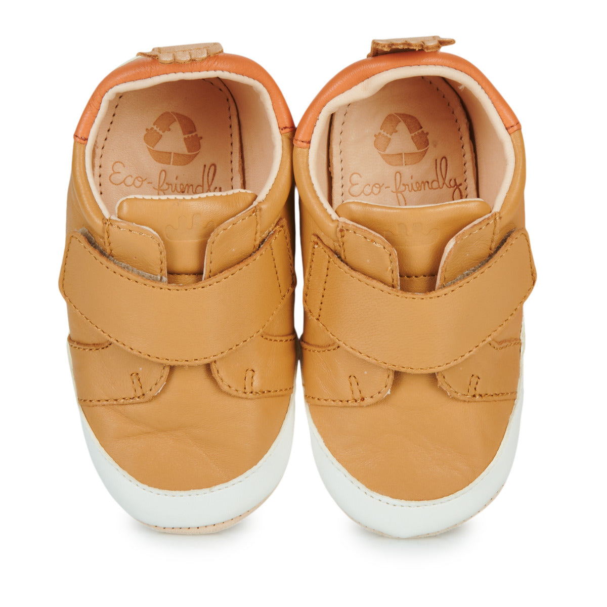 Ballerine ragazzo Easy Peasy  MY BLUBLU BASKET VELCRO  Marrone