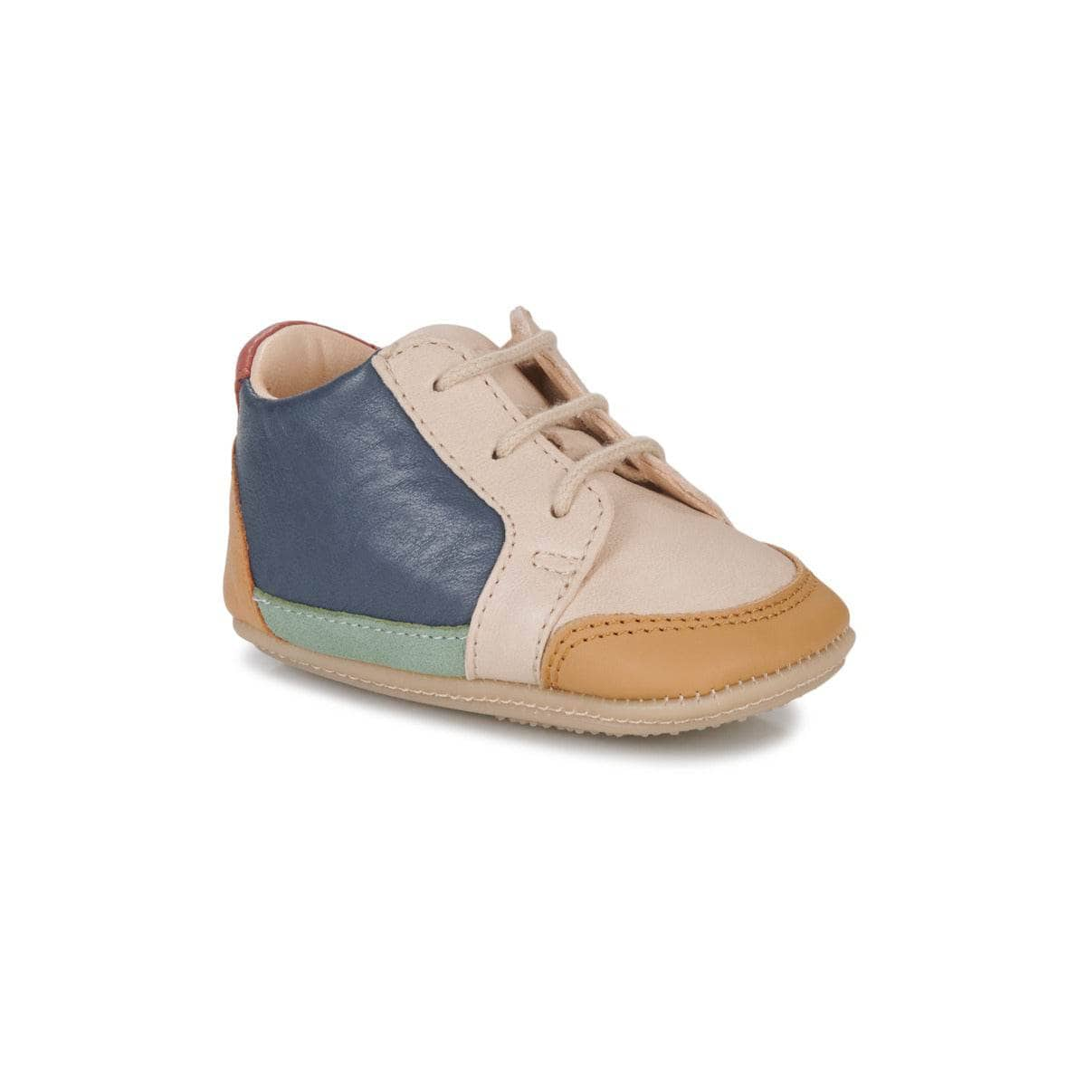 Scarpe bambini ragazzo Easy Peasy  MY IRUN LACET  Blu