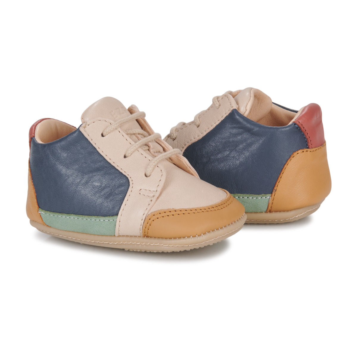 Scarpe bambini ragazzo Easy Peasy  MY IRUN LACET  Blu