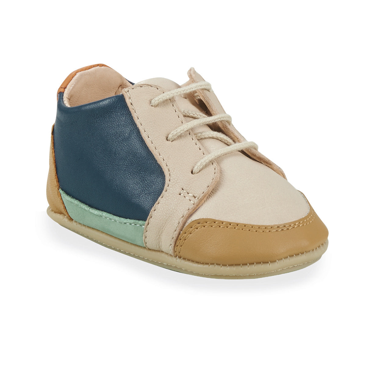 Scarpe bambini ragazzo Easy Peasy  MY IRUN LACET  Blu