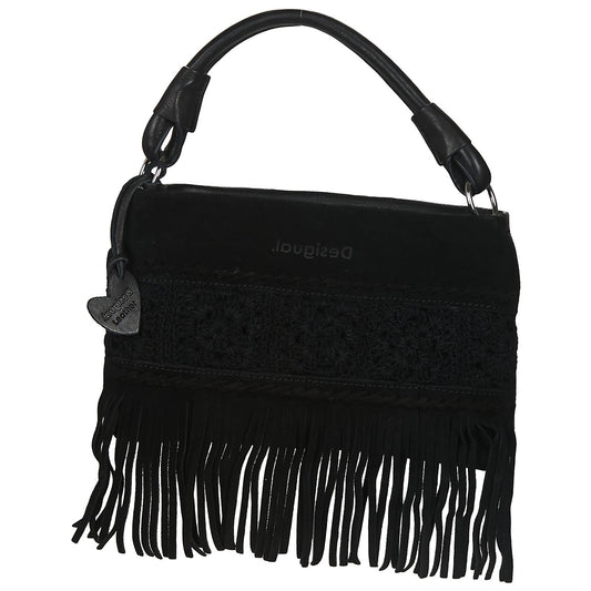 Borsa a tracolla Donna Desigual  BOLS_CROCHET OTTERLO  Nero