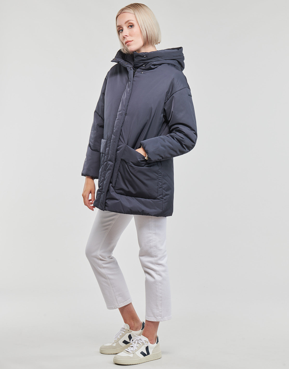 Parka Donna Geox  PARKA W DIODANA  Marine