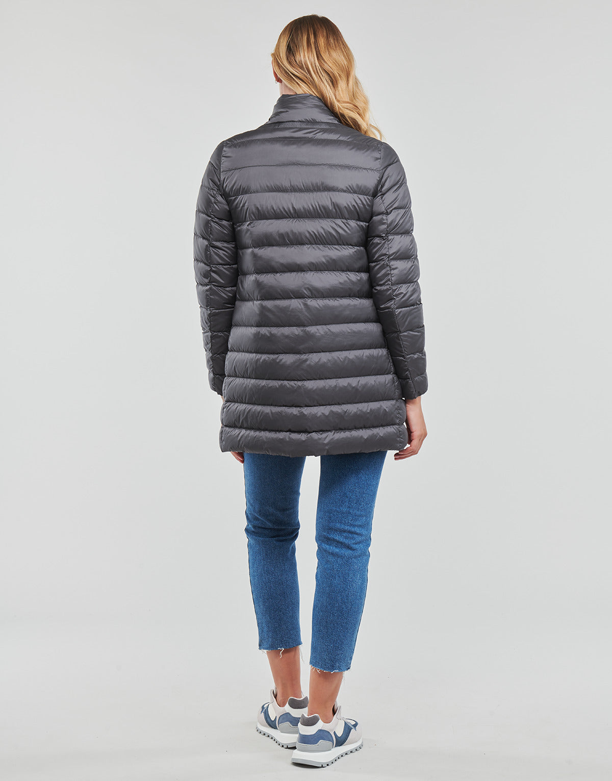 Piumino Donna Geox  W JAYSEN COAT  Grigio