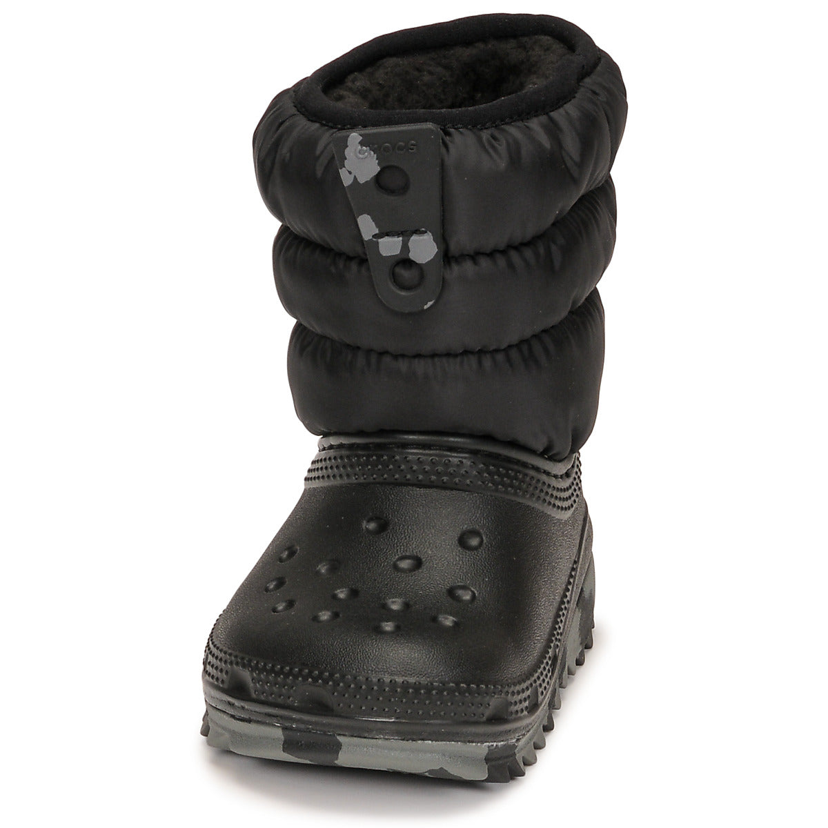 Scarpe da neve bambini ragazzo Crocs  Classic Neo Puff Boot T  Nero