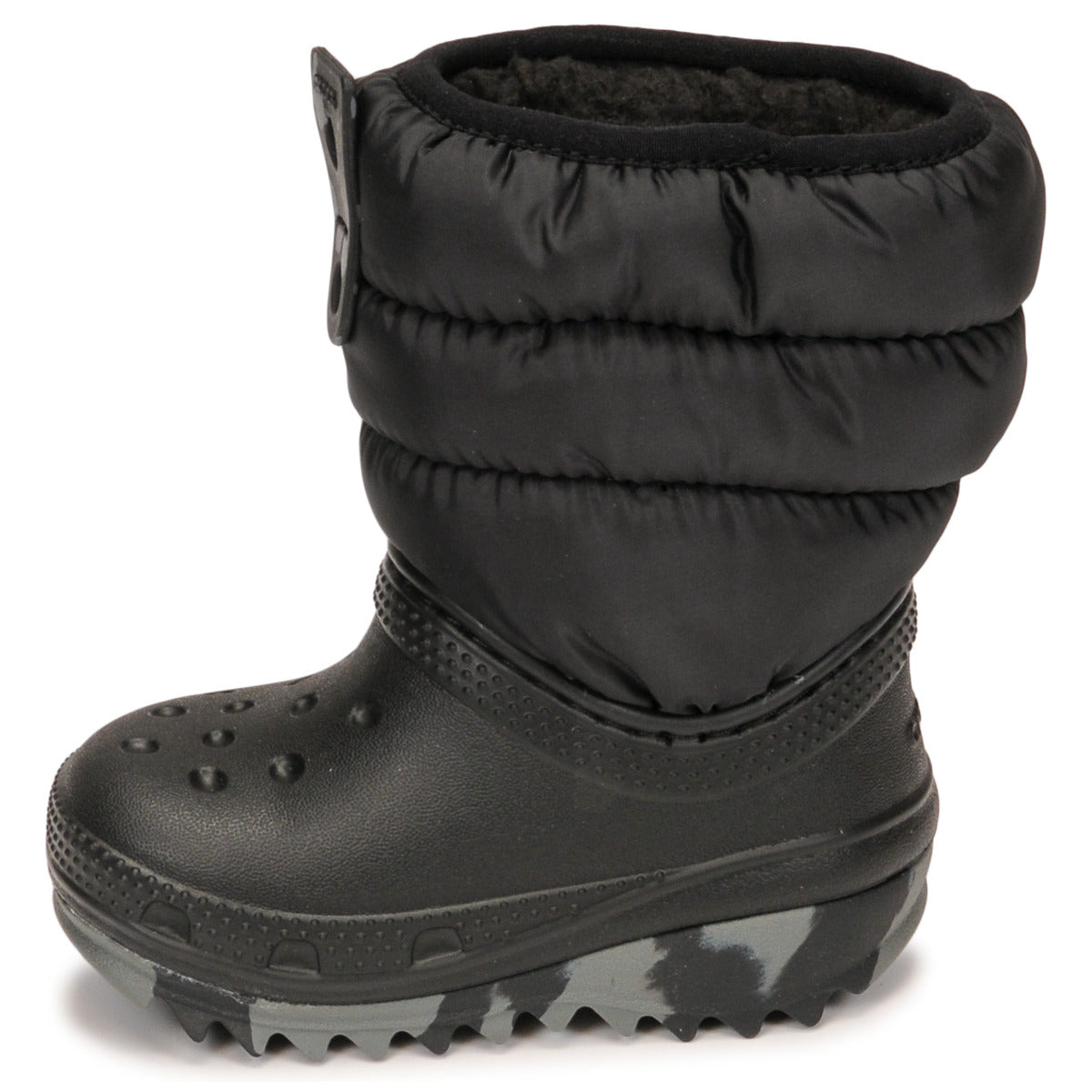 Scarpe da neve bambini ragazzo Crocs  Classic Neo Puff Boot T  Nero